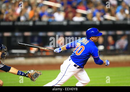 Queens, NY/USA – 27 septembre 2014 : les jets de New York Wilfredo Tovar contre les Astros de Houston à Citi Field. Crédit: Gordon Donovan/Alay Live News Banque D'Images