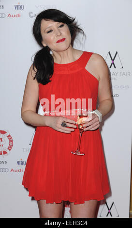 Londres, Royaume-Uni. 18 janvier, 2015. Lowe Alice assiste à la London Critics Circle Film Awards au Mayfair Hotel. Credit : Ferdaus Shamim/ZUMA/Alamy Fil Live News Banque D'Images