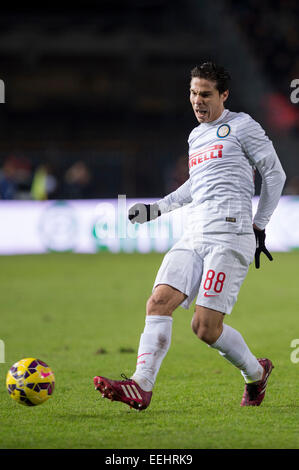 Empoli, Italie. 17 Jan, 2015. Hernanes (Inter) Football/soccer : Italien 'Serie' une correspondance entre Empoli FC 0-0 Inter Milan au Stadio Carlo Castellani à Empoli, Italie . © Maurizio Borsari/AFLO/Alamy Live News Banque D'Images