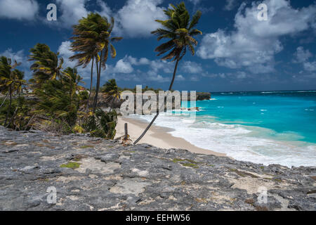 Barbade - Bas Bay sur la côte atlantique de cette île des Caraïbes. Banque D'Images