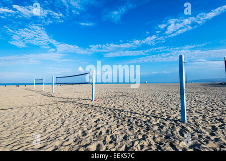 Beach-volley. South Mission Beach, San Diego, California, United States. Banque D'Images