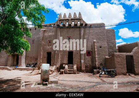 Bâtiment de style soudanais, Djenne, Mali Banque D'Images