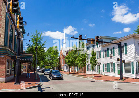 South State Street dans le centre-ville de Dover, Delaware, USA Banque D'Images