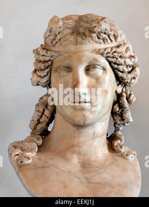 Dionysos, le deuxième siècle de notre ère par l'orig. Époque hellénistique, du Vatican. Les musées du Capitole de Rome Italie Italien Banque D'Images