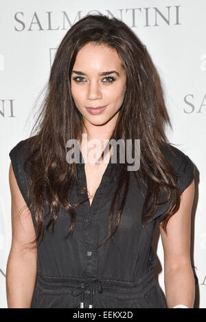 Londres, Royaume-Uni. 19 janvier, 2015. Hannah actrice assiste à l'John-Kamen MediaSkin Gifting Lounge à Salmontini 1 Pont St, Belgravia, Londres. Credit : Voir Li/Alamy Live News Banque D'Images