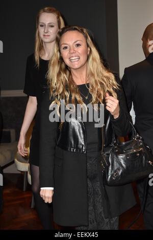 Londres, Royaume-Uni. 19 janvier, 2015. Charlie Brooks actrice assiste à l'MediaSkin Salon Cadeaux à Salmontini 1 Pont St, Belgravia, Londres. Credit : Voir Li/Alamy Live News Banque D'Images