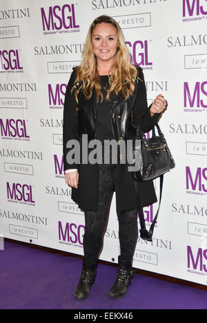 Londres, Royaume-Uni. 19 janvier, 2015. Charlie Brooks actrice assiste à l'MediaSkin Salon Cadeaux à Salmontini 1 Pont St, Belgravia, Londres. Credit : Voir Li/Alamy Live News Banque D'Images