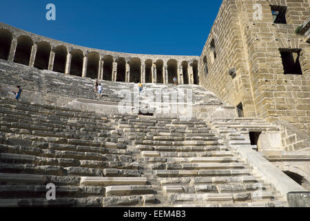 Théâtre Antique d'Aspendos, Antalya Province, Turkey Banque D'Images