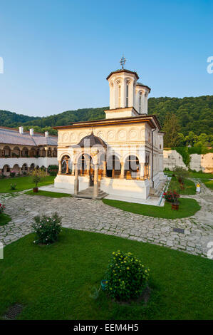 Monastère de Horezu, UNESCO World Heritage Site, Horezu, la Valachie, Roumanie Banque D'Images