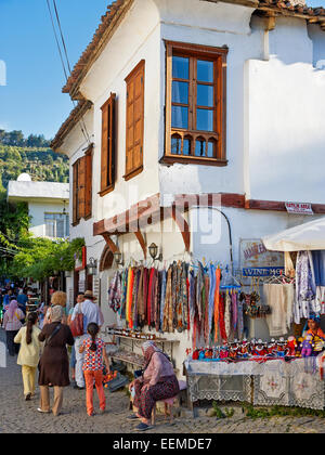 Sirince village, province d'Izmir, Turquie. Banque D'Images