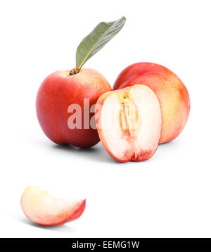 Pêche mûre Banque D'Images