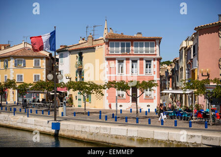 Vue sur la commune de Martigues, Bouches du Rhône, PACA (Provence-Alpes-Côte d'Azur, France) Banque D'Images