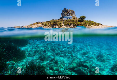 L'île de Grèce Kos kastri Banque D'Images