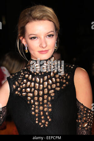 Londres, Royaume-Uni. 19 Jan, 2015. Dakota Blue Richards assiste à la première UK de MORTDECAI à l'Empire Leicester Square, Londres. Photo par Swiftcreative crédit obligatoire Banque D'Images