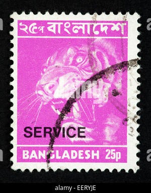 Timbre-poste au Bangladesh Banque D'Images
