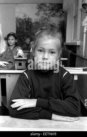 Les enfants dans l'école numéro 235 dans Admiraltiskii Zone rayonne St Petersburg, Russie Banque D'Images