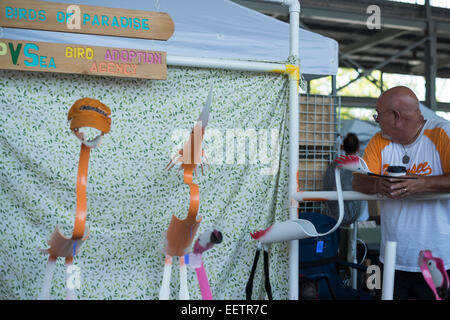 Farmer's Market , marché hebdomadaire de Chattanooga, marché d'été Banque D'Images