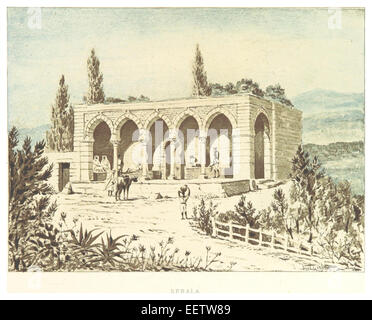 Cette image tirée de l'œuvre de Graham en 1887 met en valeur Sebala, faisant probablement référence à un lieu, à une figure culturelle ou à un événement important. Le texte fournit un contexte supplémentaire sur l'importance historique ou culturelle de Sebala. Banque D'Images