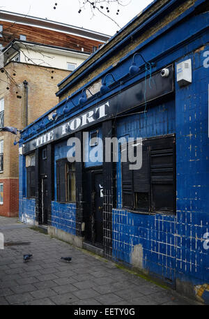 Pub à l'abandon dans le sud de Londres, UK Banque D'Images