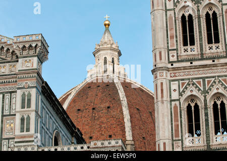 La "Cupola di Brunelleschi', Florence Banque D'Images