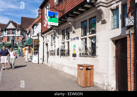 Lloyds TSB Bank, Lyndhurst, Hampshire, England, GB, au Royaume-Uni. Banque D'Images