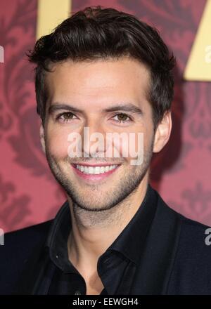 Los Angeles, Californie, USA. 21 Jan, 2015. Guy Burnet aux arrivées de Premiere, MORTDECAI Chinois TCL 6 cinémas (autrefois Grauman's), Los Angeles, CA, 21 janvier 2015. Crédit : Xavier Collin/Everett Collection/Alamy Live News Banque D'Images