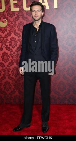 Los Angeles, Californie, USA. 21 Jan, 2015. Guy Burnet aux arrivées de Premiere, MORTDECAI Chinois TCL 6 cinémas (autrefois Grauman's), Los Angeles, CA, 21 janvier 2015. Crédit : Xavier Collin/Everett Collection/Alamy Live News Banque D'Images