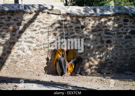 Le 17e siècle église Sainte Marie de Sion, Axum, Ethiopie Banque D'Images