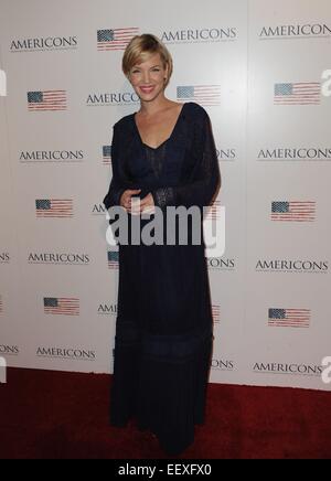 Los Angeles, CA, USA. 22 janvier, 2015. Ashley Scott au niveau des arrivées pour AMERICONS ArcLight Cinemas Projection spéciale, Hollywood, Los Angeles, CA, 22 janvier 2015. Credit : Dee Cercone/Everett Collection/Alamy Live News Banque D'Images