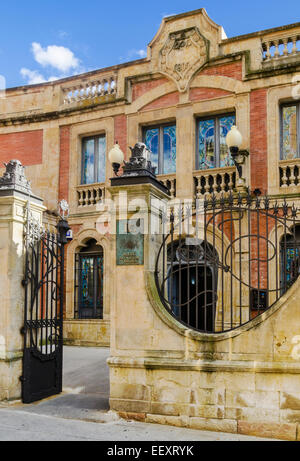 Casa Lis, abritant le Musée d'Art Nouveau et Art Déco, Salamanque, Castille et Leon, Espagne Banque D'Images