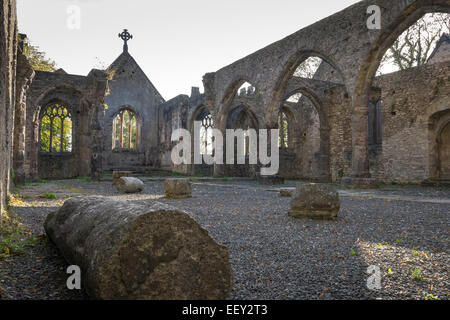 L'église Holy Trinity Ashburton Devon, Angleterre Banque D'Images