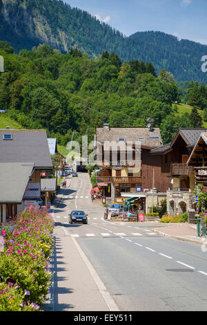 Les Houches, Chamonix, Alpes, Haute-Savoie, France, Europe Banque D'Images