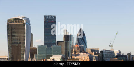 Vue de Londres, ville de Londres, Royaume-Uni - 2014 Banque D'Images