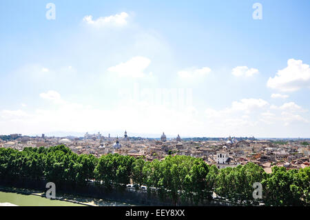 Voir l'idée de la ville de Rome, Rome, Italie Banque D'Images