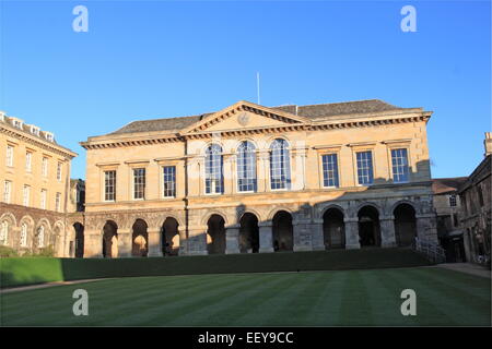 Worcester College Quad principal, Université d'Oxford, Oxfordshire, Angleterre, Grande-Bretagne, Royaume-Uni, UK, Europe Banque D'Images