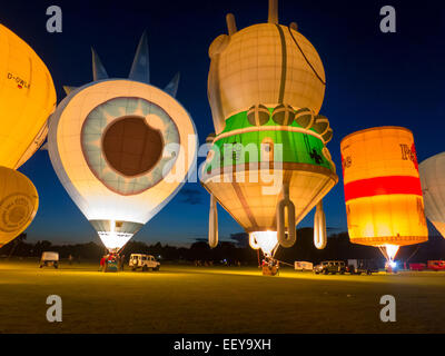 Kiel, Allemagne, ballon Warsteiner Voile de la Kieler Woche Banque D'Images