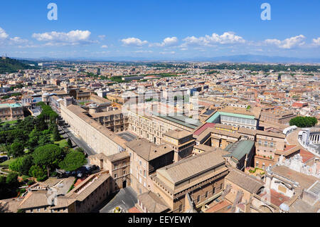 Voir l'idée de la ville de Rome, Rome, Italie Banque D'Images