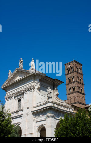 Santa Francesca Romana à Rome, Italie Banque D'Images