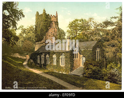 [Cockington Église, Torquay, Angleterre] 156 Banque D'Images