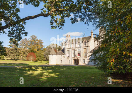 Leith Hall dans l'Aberdeenshire, en Écosse. Banque D'Images