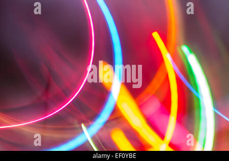 Abstract lights motion blur