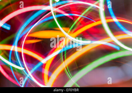Abstract lights motion blur
