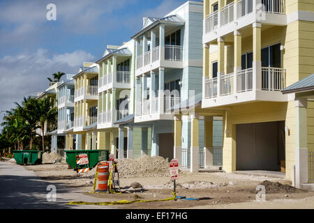 Hollywood Florida,nouveau chantier,maisons en rangée,condominiums,FL141123040 Banque D'Images