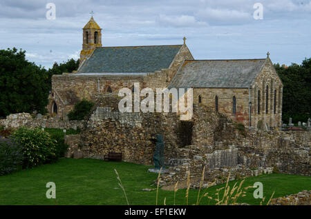 Lindisfarne, Holy Island, Northumberland Banque D'Images