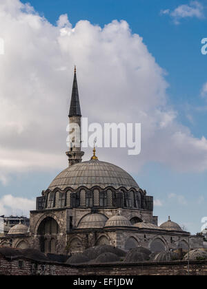 Une mosquée à Istanbul (Turquie). Banque D'Images