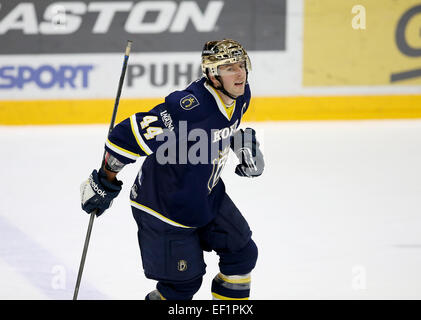 Usa. 23 Jan, 2015. 23.1.2015 Piv Kello 18.53.12.La Finlande, Helsinki, Savonlinna.LE HIFK HELSINKI vs Blues.Kim Hirshovits # 44 Blues. @Petteri Paalasmaa .Tous les plus de Presse © csm/Alamy Live News Banque D'Images