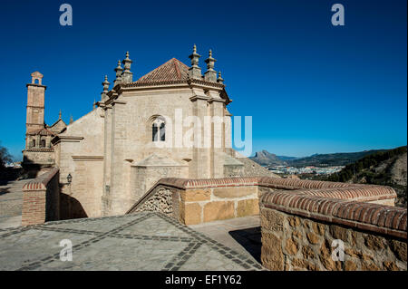 La Collégiale de Santa María la Mayor à Antequera, Espagne. Banque D'Images