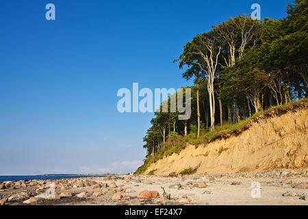 La côte de la mer Baltique à Heiligendamm. Banque D'Images