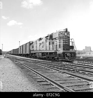 [Fort Worth & Denver City, de locomotives de fret diesel électrique n°850] Banque D'Images