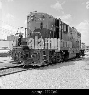 [Fort Worth & Denver City, Diesel Electric Locomotive routière no 702] Banque D'Images